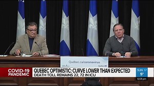 4.4K views · 31 reactions | Quebec Premier François Legault is optimistic as the curve remains lower than expected and the number of cases of COVID-19 are also more stable. Here’s a look at Quebec’s daily update. Melina Giubilaro reports. | CityNews Montreal | Facebook