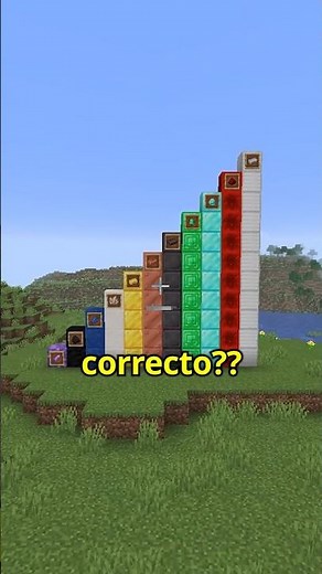 THE ORDER OF THE MINERALS IN MINECRAFT