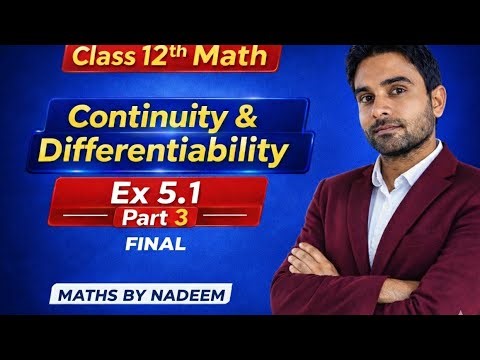 Class 12th Math Exercise 5.1 Final(Hindi Medium) | कक्षा 12 गणित प्रश्नावली 5.1 NCERT que 20 se 34