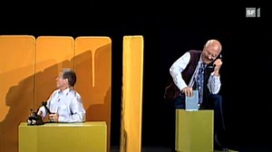 «Cabaret Rotstift»: Das Büchergestell