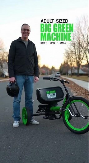 The Big Green Machine - An Adult Size Dream