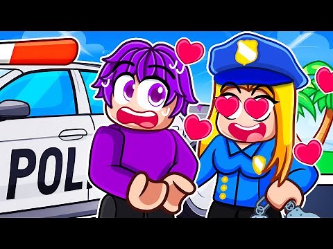 Police Officer Has a Crush on Me in Roblox Driving Empire!
