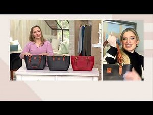 Dooney Bourke Florentine Leather Small Gretchen Tote on QVC