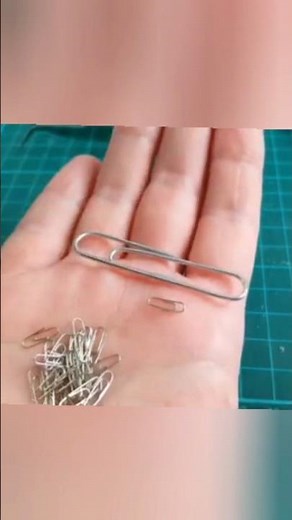 Let's make some EXTRA MINI Paper Clips 📎