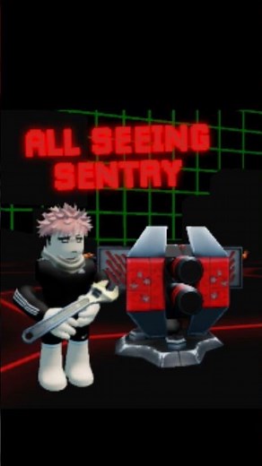 All seeing sentry showcase (bad-horrible video) #roblox | Crazy skeleton randomizer