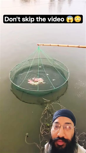 “40 sec, jaal perfect 🎯🐟”😱😳 #FishingNet #MachhaliJaal #JaalSeMachhali #fishnet #fastcatch