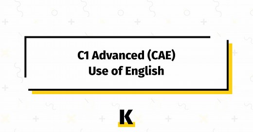 Use of English C1 Advanced (CAE): Guía Completa con Ejercicios | KSE Academy®