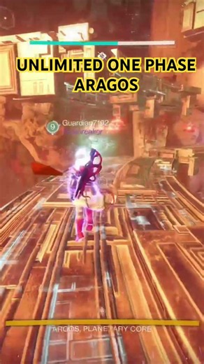 Unlimited Aragos dps using bubble titan tech! Solo or Duo work!