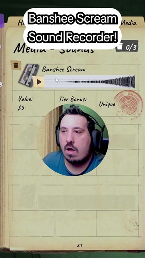 Banshee Scream Sound Recorder en Phasmophobia