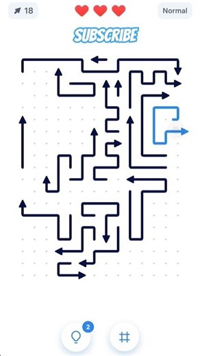 Arrow puzzle game #shorts #viral #game #popular #trending #shortvideo #short #viralvideo