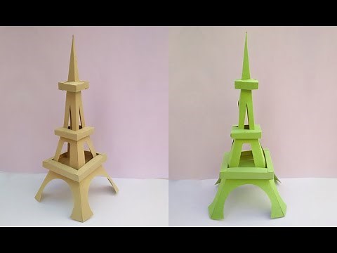 How to make Eiffel tower with paper | DIY Eiffel tower