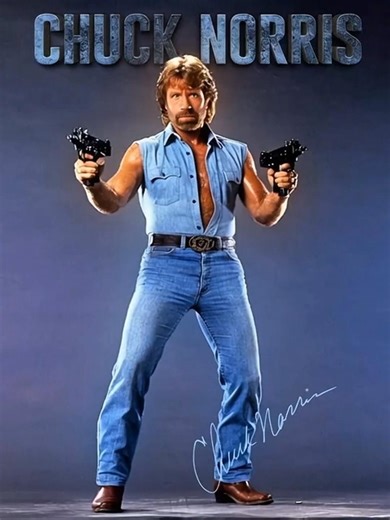 CHUCK NORRIS (1940 - 2026).