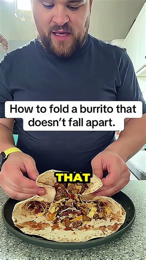 Burrito Folding Hack That Has Everyone Losing Their Minds - Food Hack