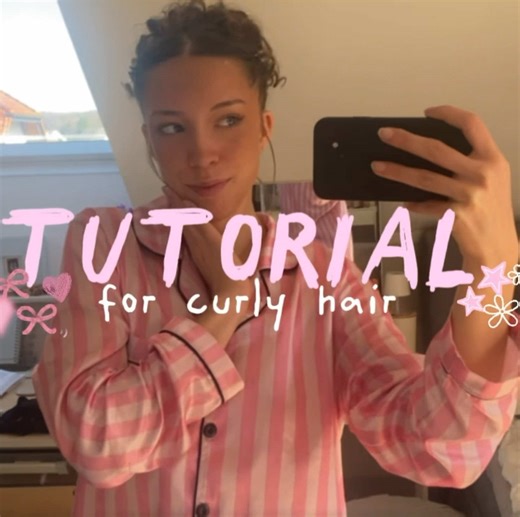 Cute Curly Hairstyle Tutorial for a Girly Look