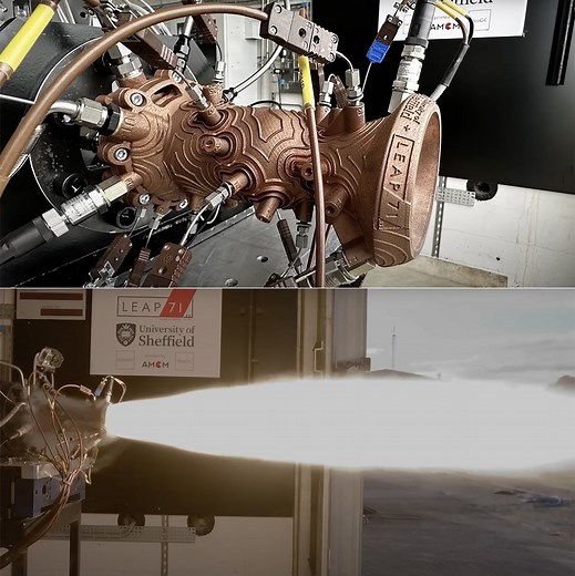 AI-Generated and 3D-Printed Rocket Engine Making 20,000HP Gets Test Fired