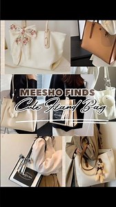 Meesho finds cute hand bag🤎 | #handbags #meeshofinds #stylishbags #meeshohaul #fashion #bag .