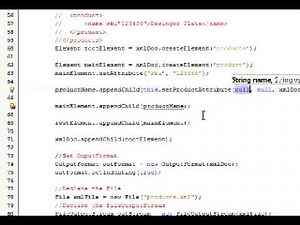 Java Write XML Data Part 2 of 2