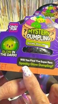 ✨New RMS GLOW Edition Dumplings! 💚🥟#dumplings #squishy #halloween #glow #fivebelowdumplings #asmr