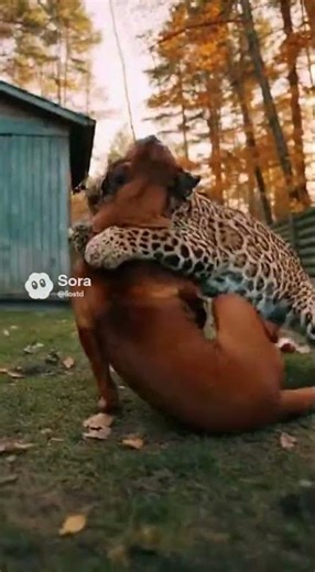Dog vs. Big Cat: Brutal Fight for Survival! 🩸