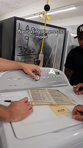 Chad cam🤳🏽August Diag Day labs: Navigating Diagnostics mode#Appliances #tradeschool #appliancetechnician | Fred's Appliance Academy