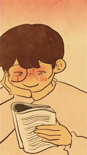 She tries to tickle me even while I'm reading.#couplemoments #animation #trendingshorts #viralshorts