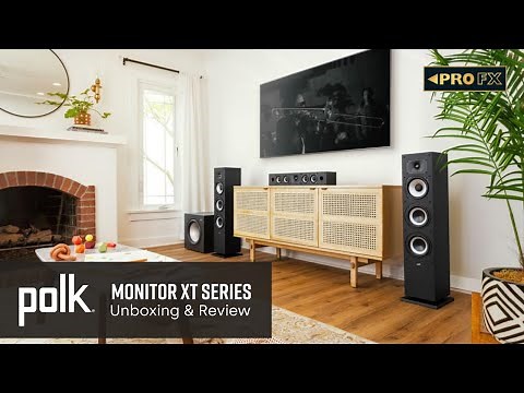 Polk Audio Monitor XT Series - Unboxing & Review