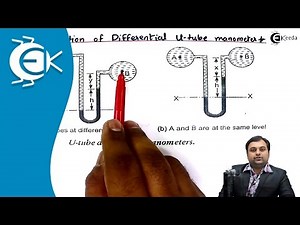 Differential Manometer Video Lecture | Fluid Mechanics for Mechanical Engineering