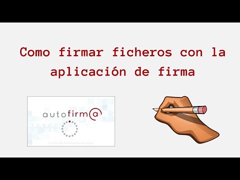 Uso de la Aplicación Autofirma