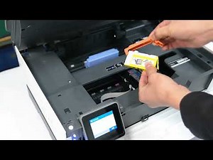 910 XL -The operation of install compatible ink cartridges of HP 910 series