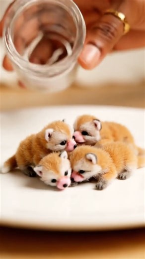 Mini Fox Kits Spill From a Jar — Cutest Thing You’ll See Today
