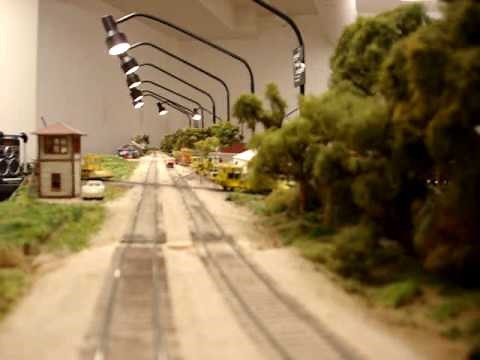 Midwest Valley Modelers Detailed HO scale train layout