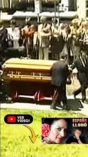 The burial of Lola Flores 🌹 #lolaflores #death #funeral #copla