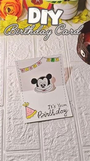 DIY Birthday Card #art #diy #craft #success #cards
