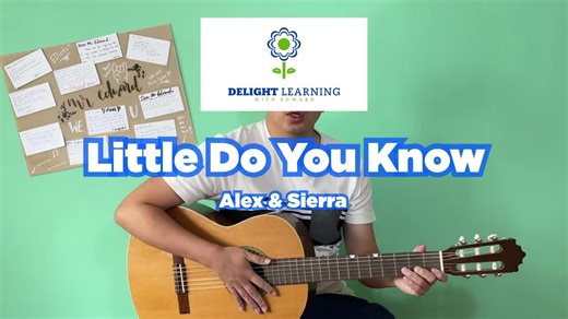 Little Do You Know by Alex & Sierra guitar chord & melody tutorial #littledoyouknow #alexandsierra #guitartok #guitartabs #guitartutorial #guitarchords #sheetmusic