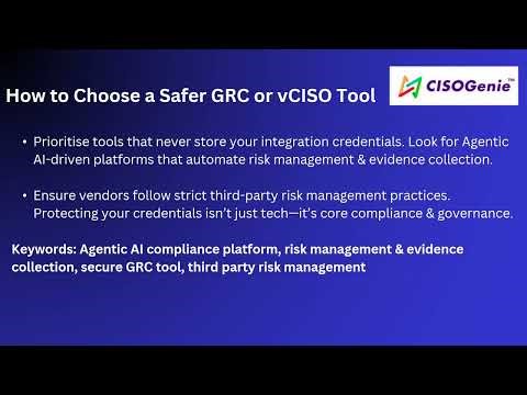 Modern GRC Tools for Risk Management & Evidence Collection 1
