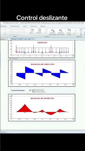 Mathcad prime 10 control deslizante