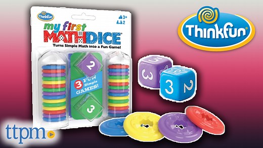 Watch My First Math Dice Game from ThinkFun on Amazon Live