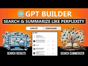 My Perplexity AI with ChatGPT: Creating a GPT to Search Web and Summarize Results