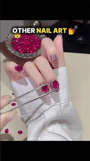 OTHERS NAIL ART VS FINAL ONE 💅🔥 #edit #trending #trollface #nailart