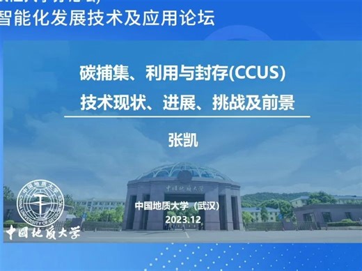 CCUS技术现状、进展、挑战及前景