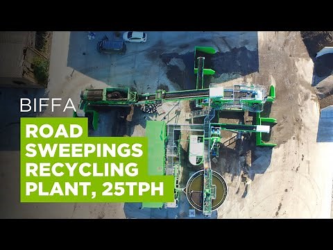 Biffa's Road Sweepings Recycling Facility From CDE