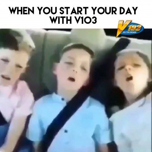 😂 Start your day with us! Stream V103 on your smart speaker with the @iheartradio app! | V103 Chicago