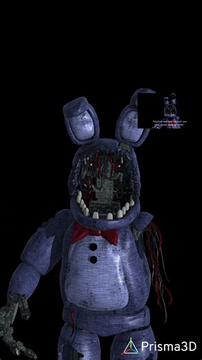 Withered Bonnie voice lines - Prisma 3D #fnaf #fnaf2 #prisma3d