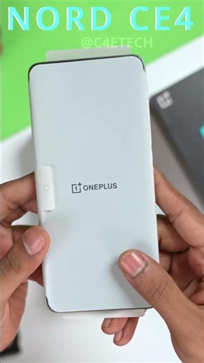 OnePlus Nord CE4 Simple Unboxing #shorts