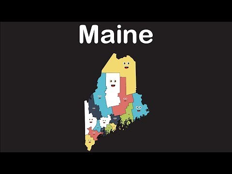 Maine State Geography/Maine Counties Song