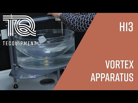 Vortex Apparatus (H13) - Fluid Mechanics - TecQuipment