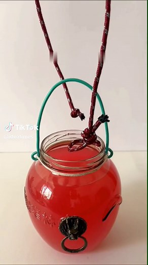 Red Suspended Object: A Unique Visual Exploration