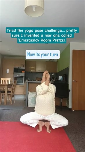 yoga pose challenge #yoga #comedy #yogaposechallenge