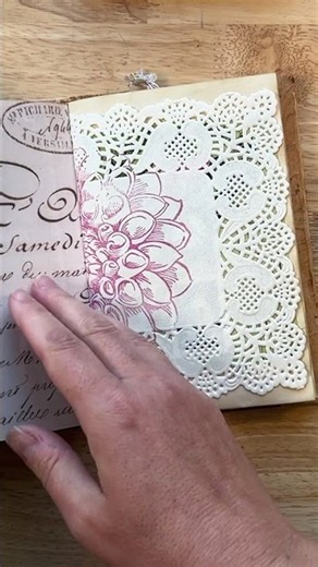 Junk Journal Hack: DIY Book Page Pockets 🤎
