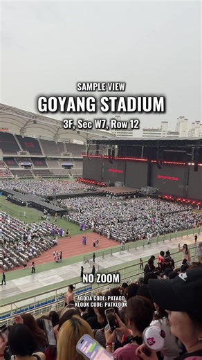 My View from Goyang Stadium at BTS Concert